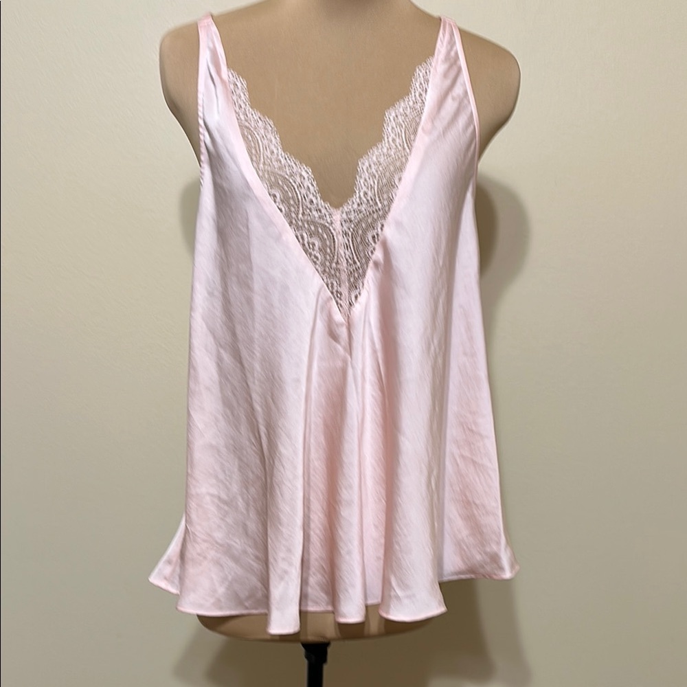 Flora Nikrooz Pink Lace‎ Trim Chemise